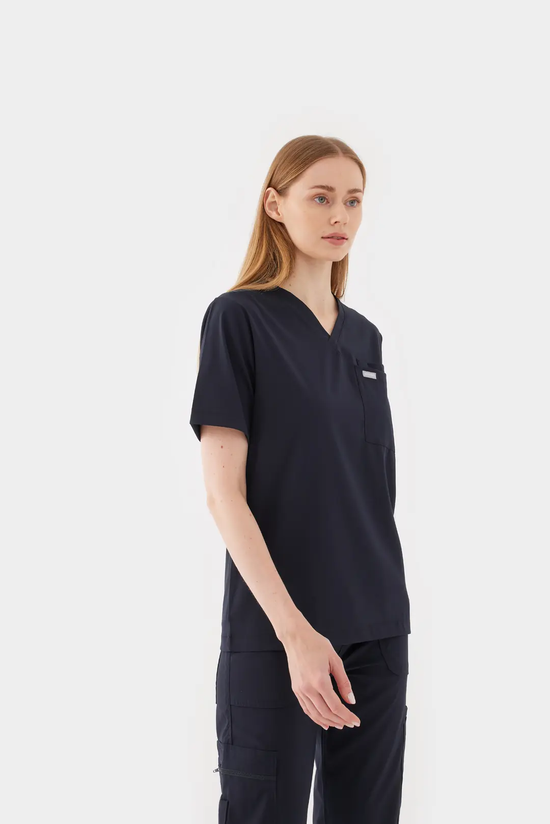 LYON - Koyu Lacivert Kadın Üst Üniforma (OVERSİZE)