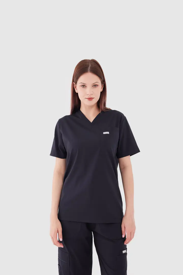 LYON - Koyu Lacivert Kadın Üst Üniforma (OVERSİZE) - 3