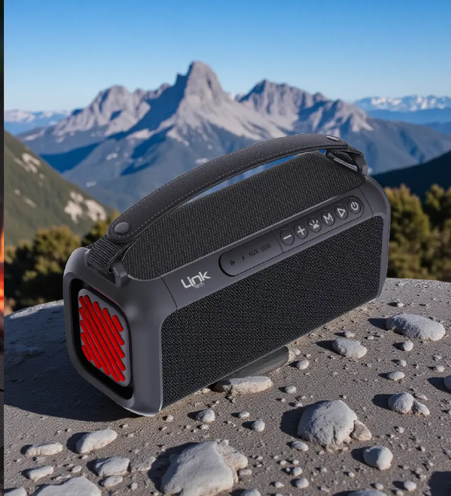 M416 Premium IPX5 Certificated Lighted Bluetooth Speaker - 7