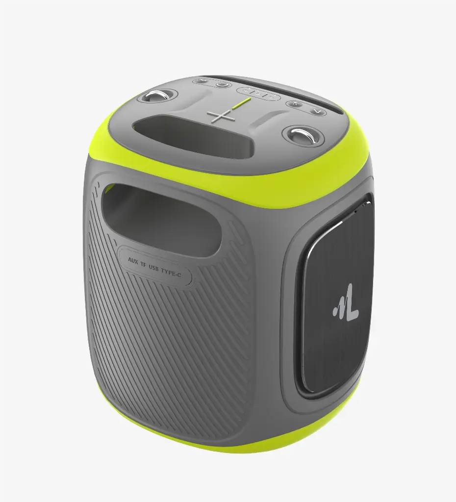 M421 Premium 120W Extra Bass Bluetooth Speaker with Two Wireless Microphone - 4