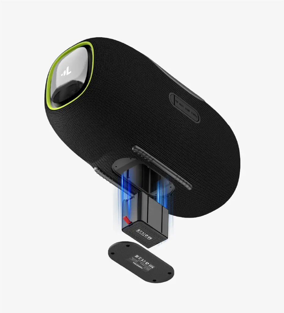 M425 Premium 350W Extra Bass Bluetooth Speaker with Wireless Microphone - 4