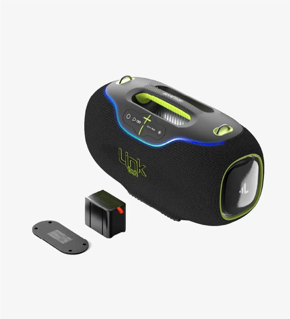 M425 Premium 350W Extra Bass Bluetooth Speaker with Wireless Microphone - 6