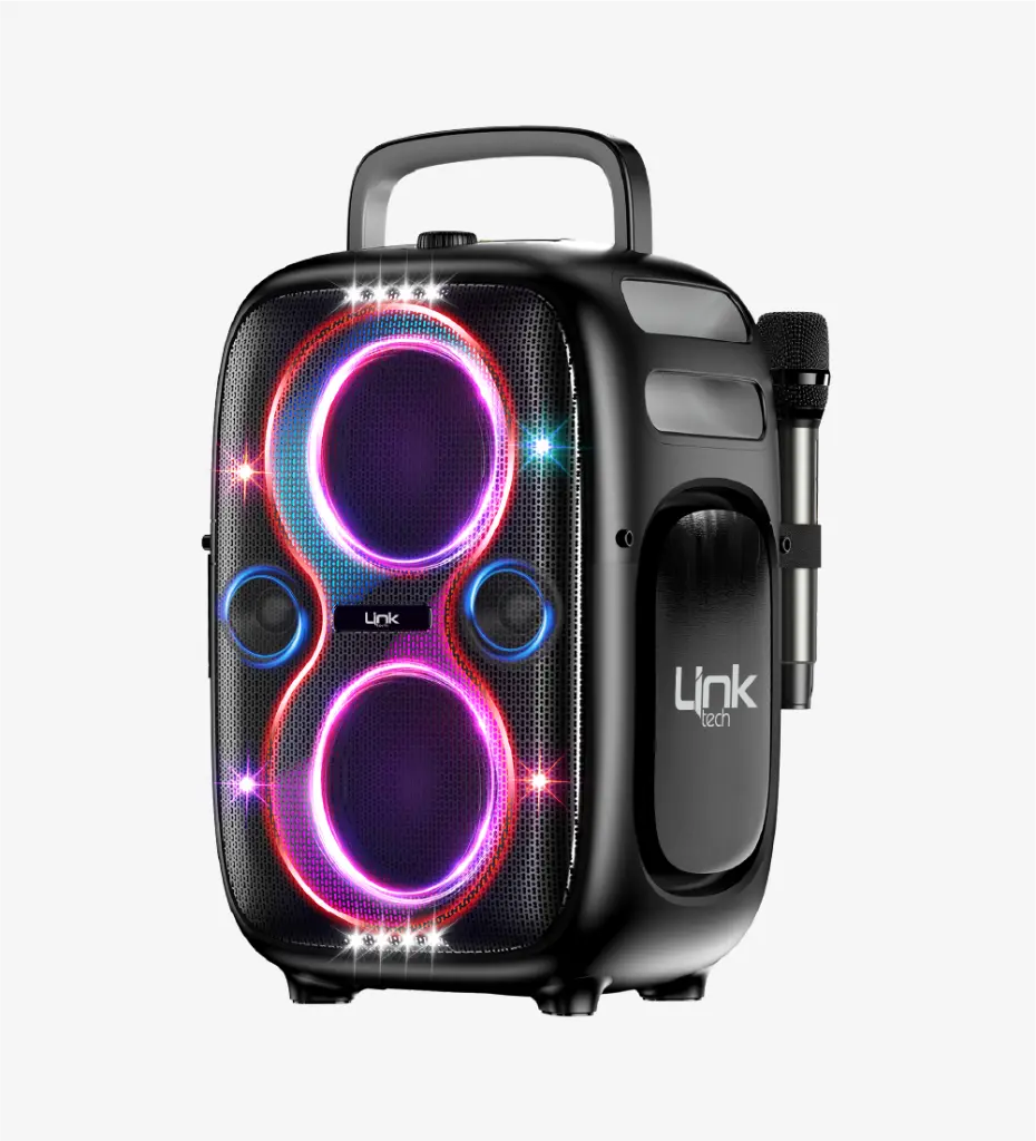 M427 Premium 650W Extra Bass Bluetooth Speaker with Two Wireless Microphone - 4