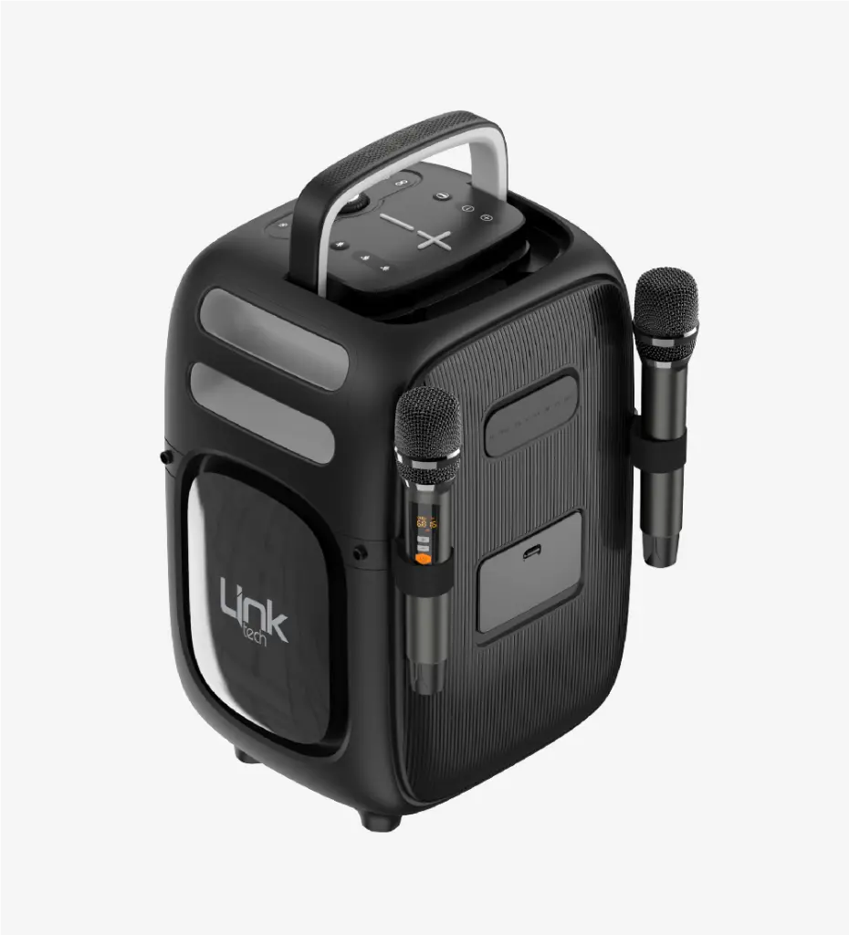 M427 Premium 650W Extra Bass Bluetooth Speaker with Two Wireless Microphone - 5