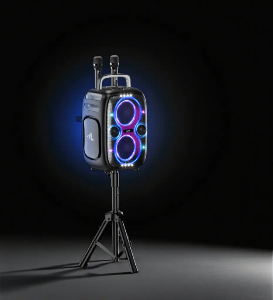 M427 Premium 650W Extra Bass Bluetooth Speaker with Two Wireless Microphone - 9