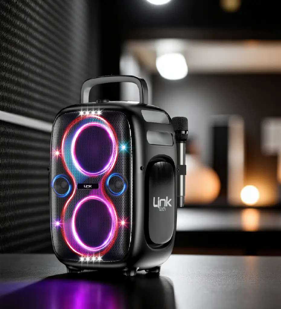 M427 Premium 650W Extra Bass Bluetooth Speaker with Two Wireless Microphone - 10