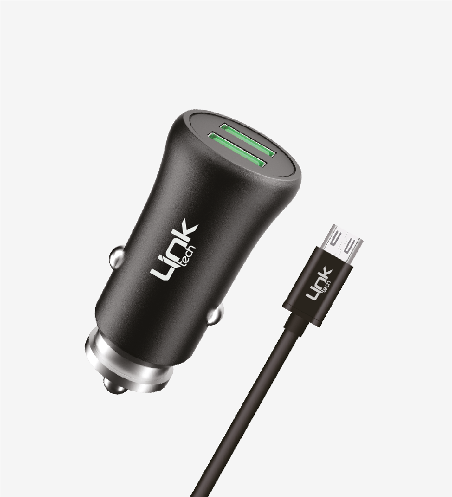 M581 Metal Micro USB Car Charger