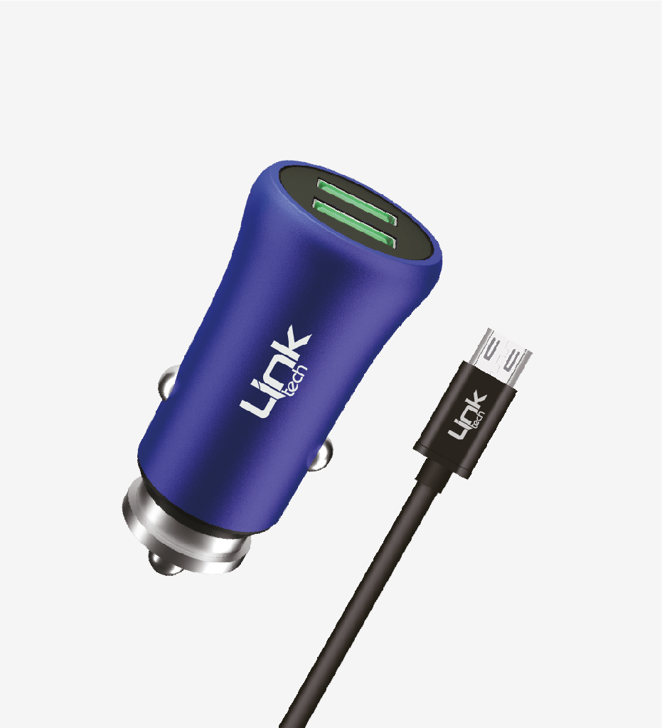 M581 Metal Micro USB Car Charger - 5