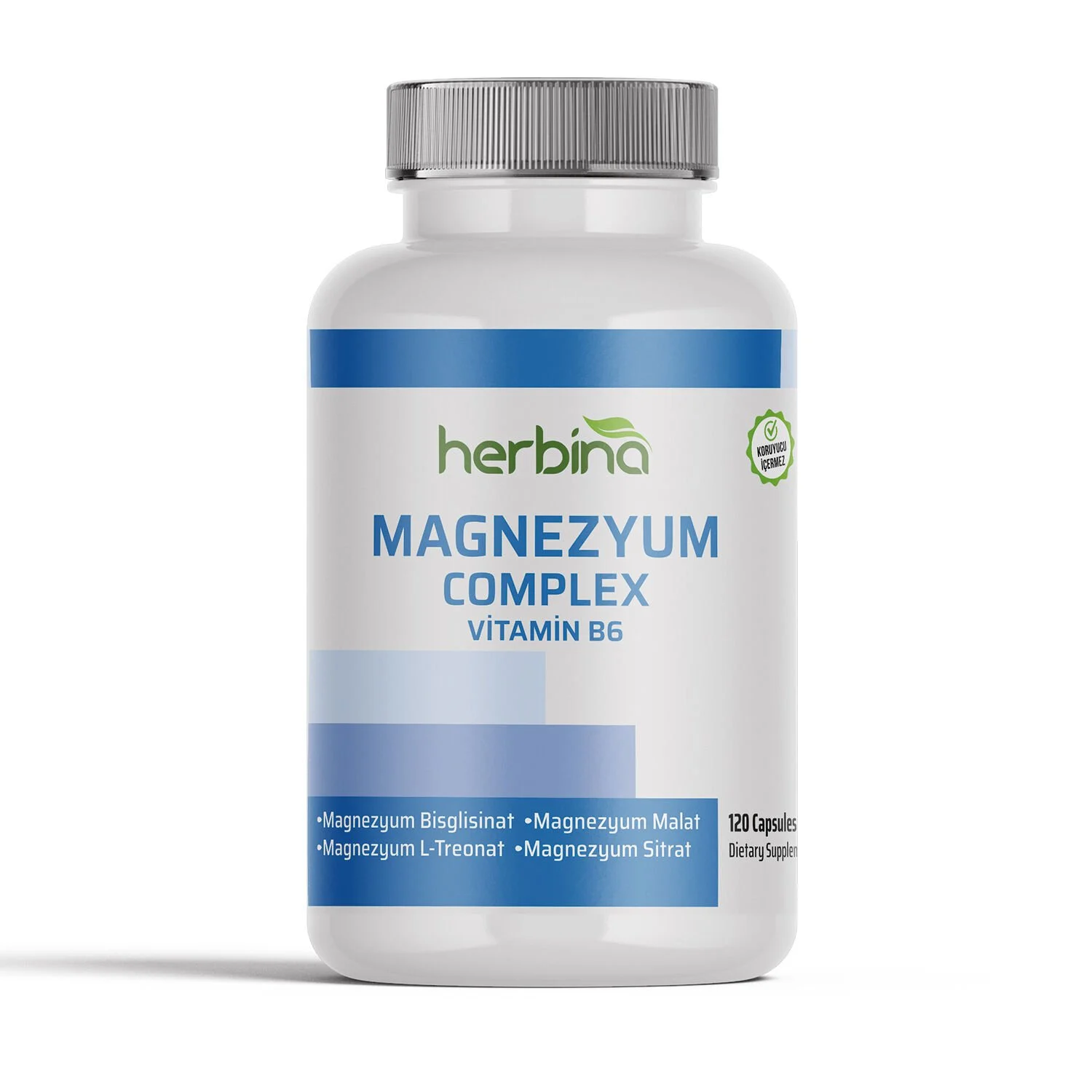 Magnezyum Kompleks 4'lü Form 120 Kapsül