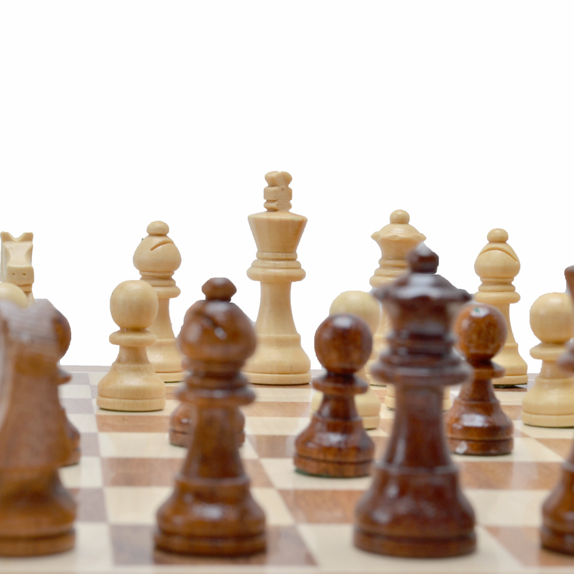 Manyetik Ahşap Satranç MG5 - 5