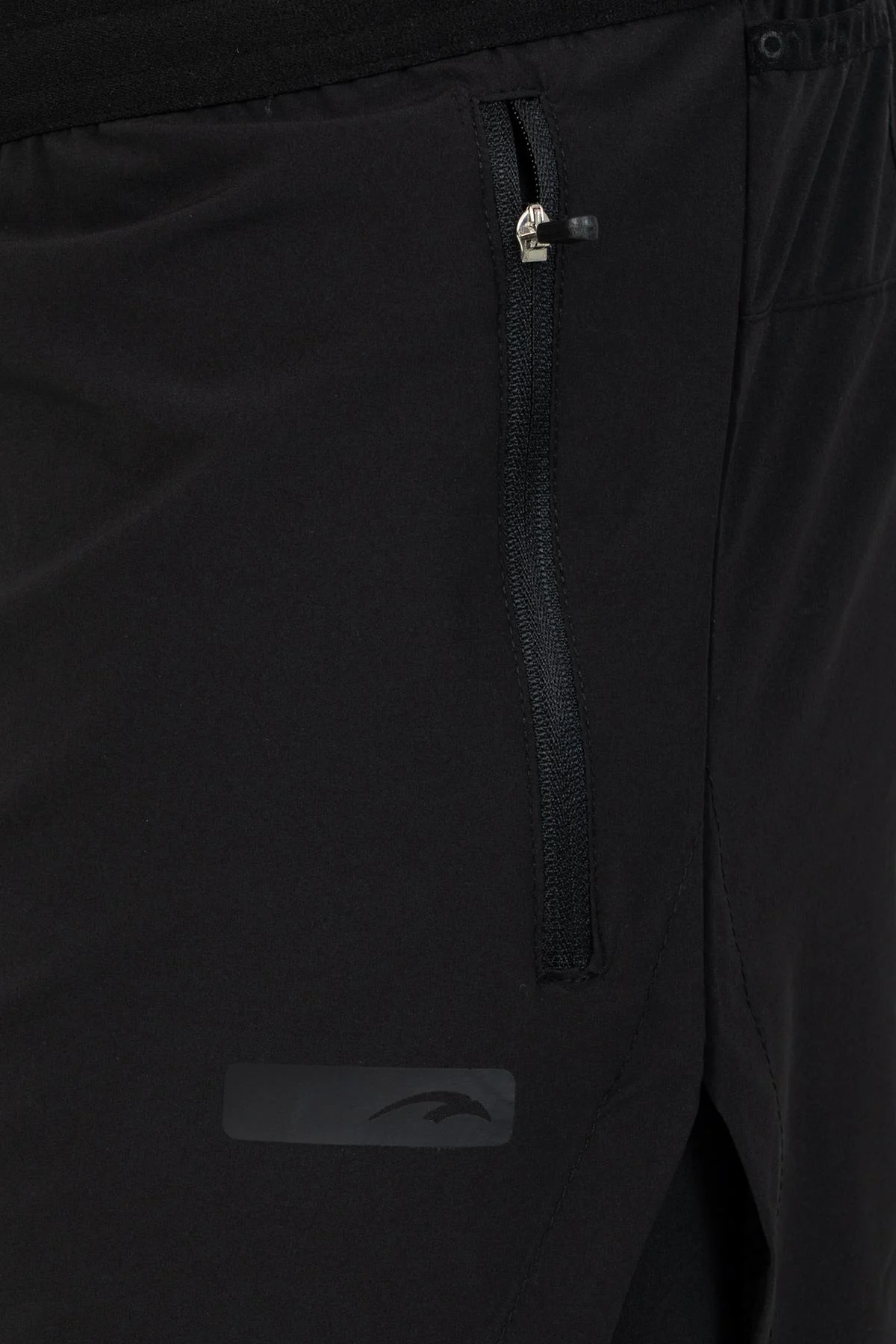 Maraton 2in1 Erkek Full Lenght Siyah Şort - 7