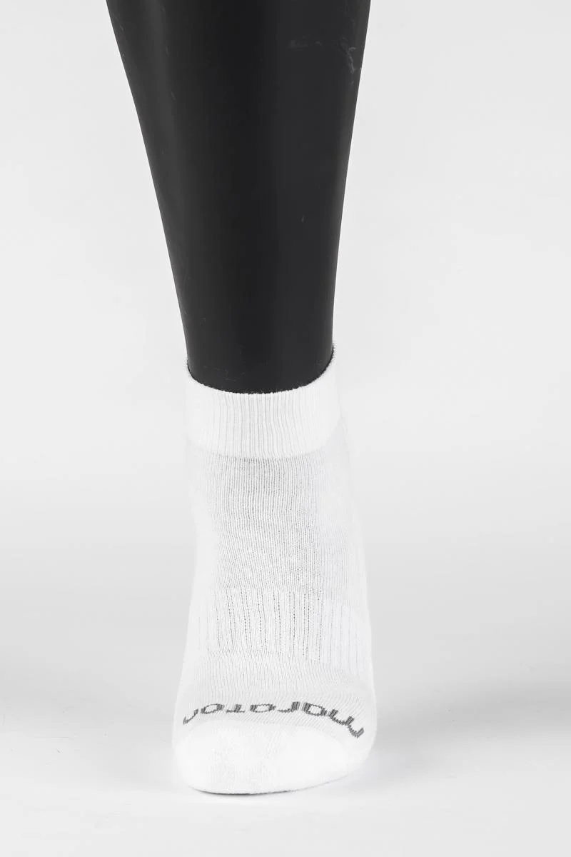 Maraton 3'Lü Unisex Beyaz Çorap - 4
