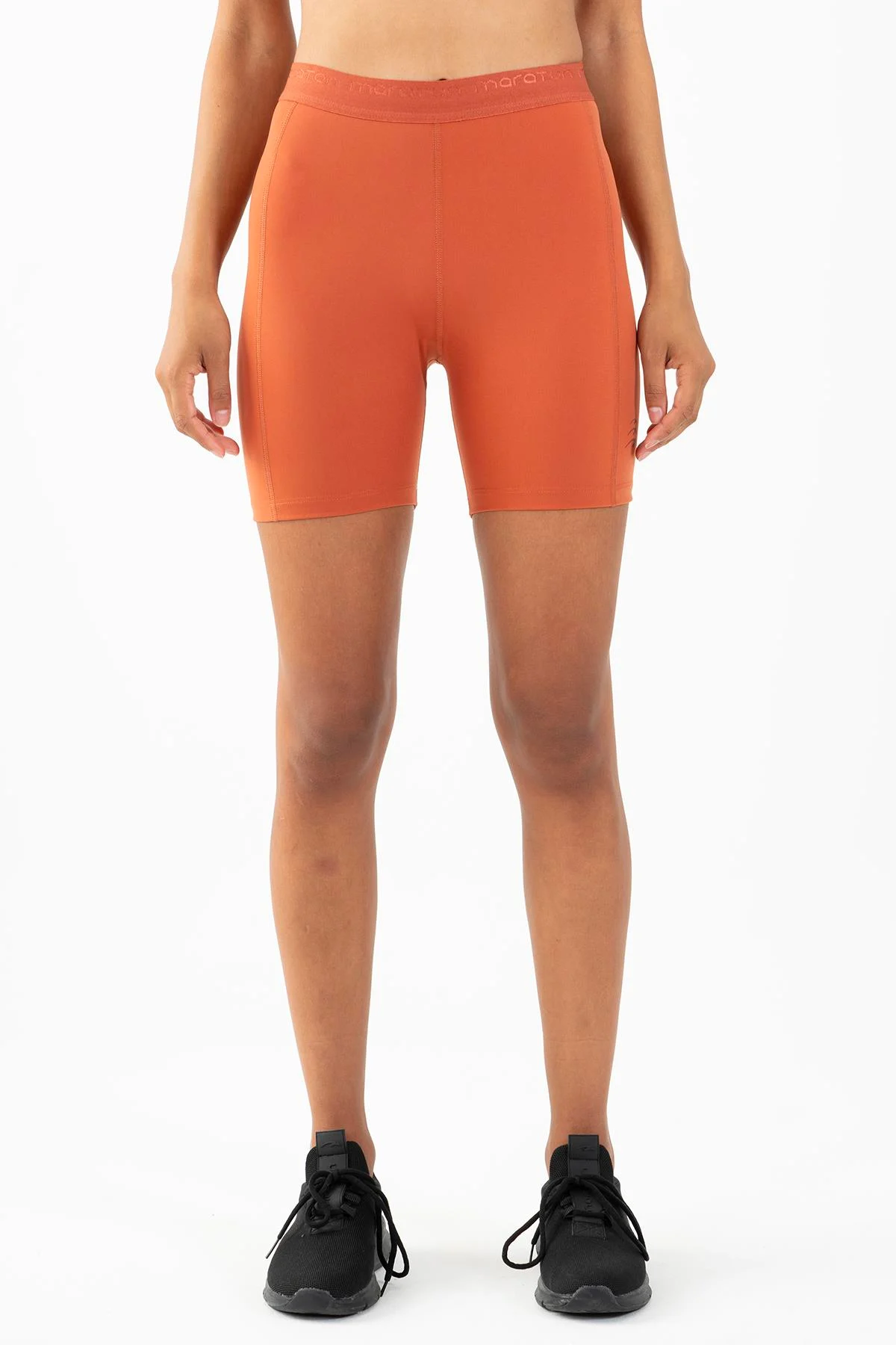 Maraton 5 Inch Kadın Kiremit Şort