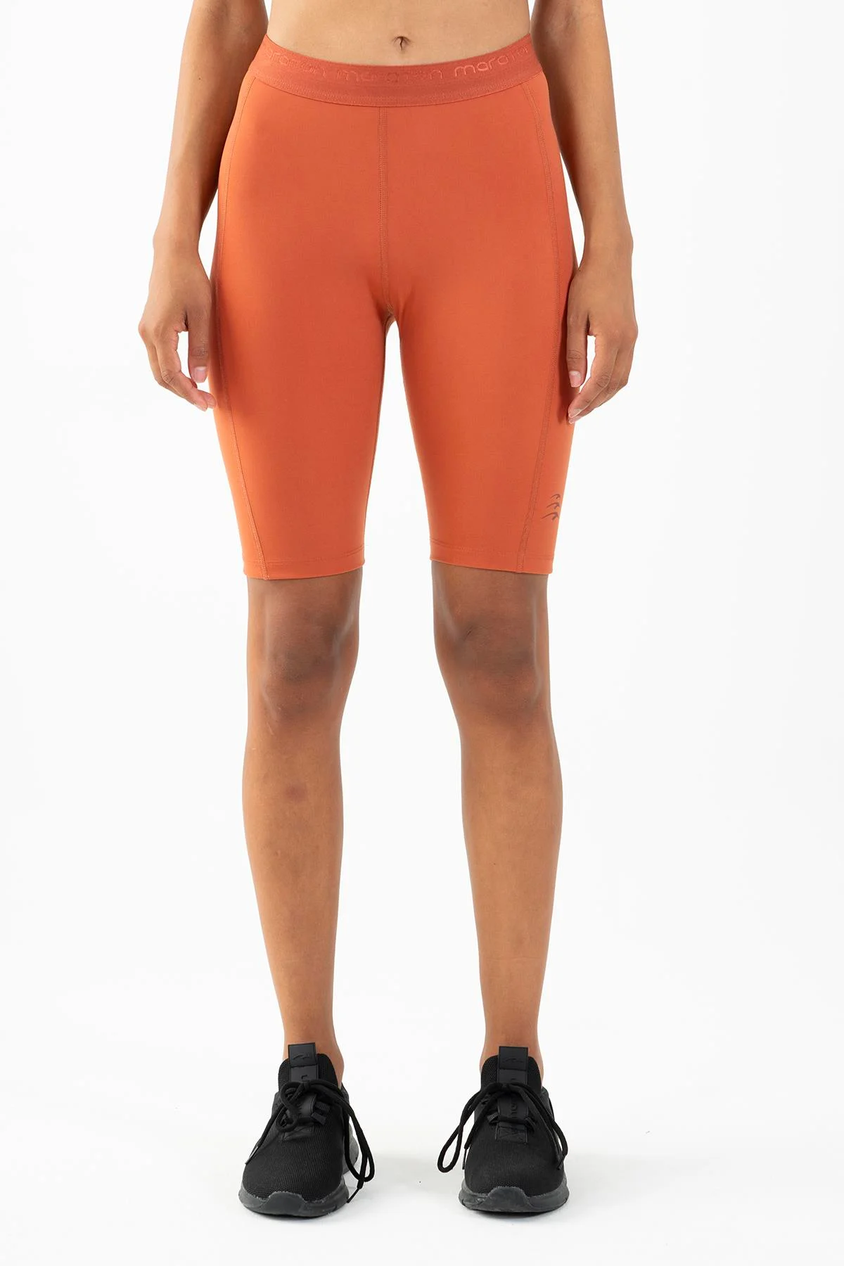 Maraton Biker Kadın Kiremit Şort