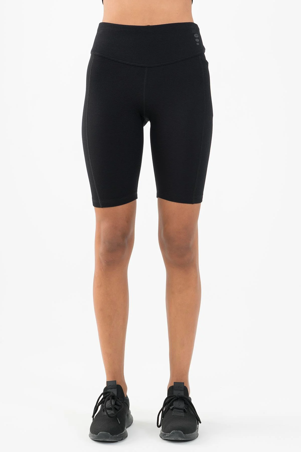 Maraton Biker Kadın Siyah- Şort