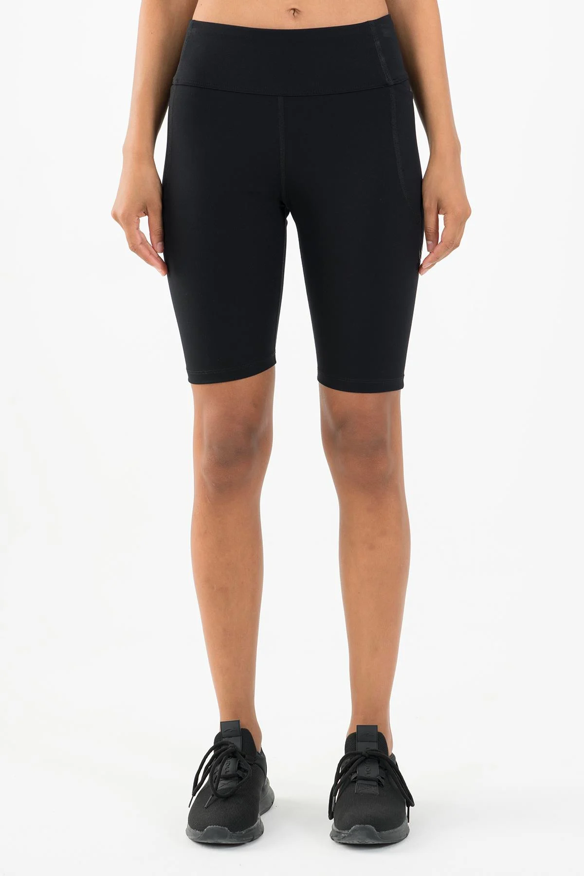 Maraton Biker Kadın Şort Siyah- Şort