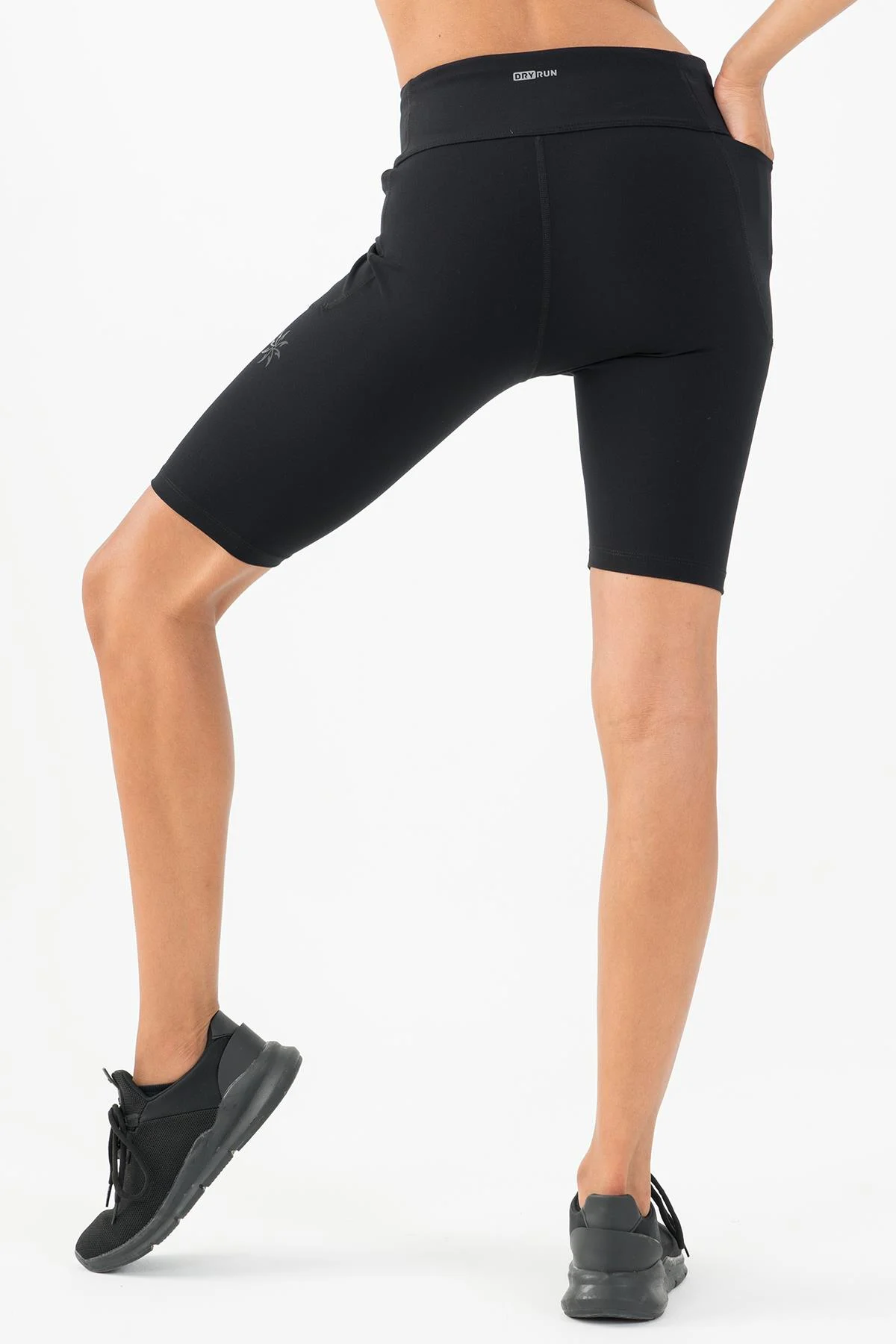 Maraton Biker Kadın Şort Siyah- Şort - 3