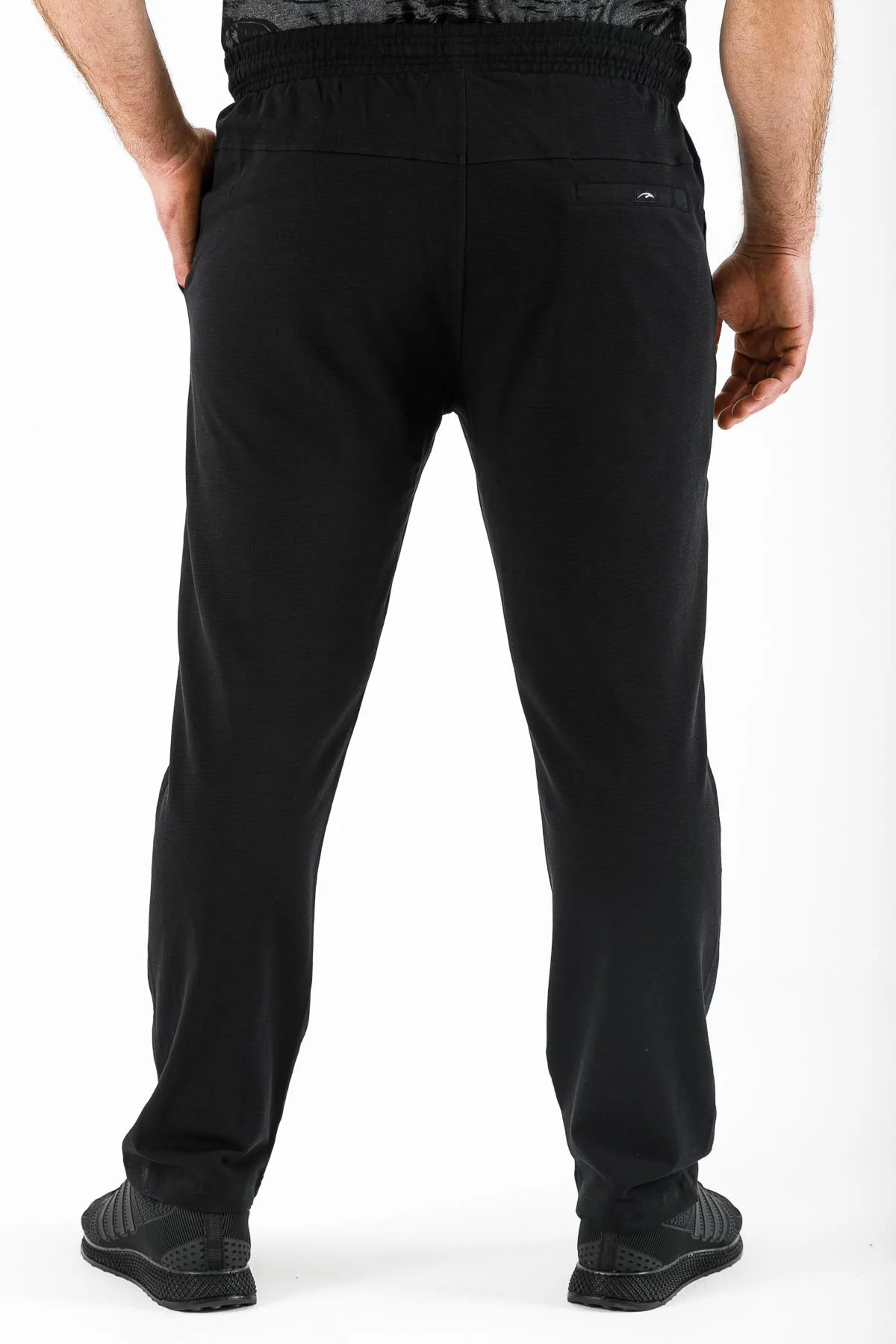 Maraton Büyük Beden Erkek Siyah- Eşofman Altı - 3