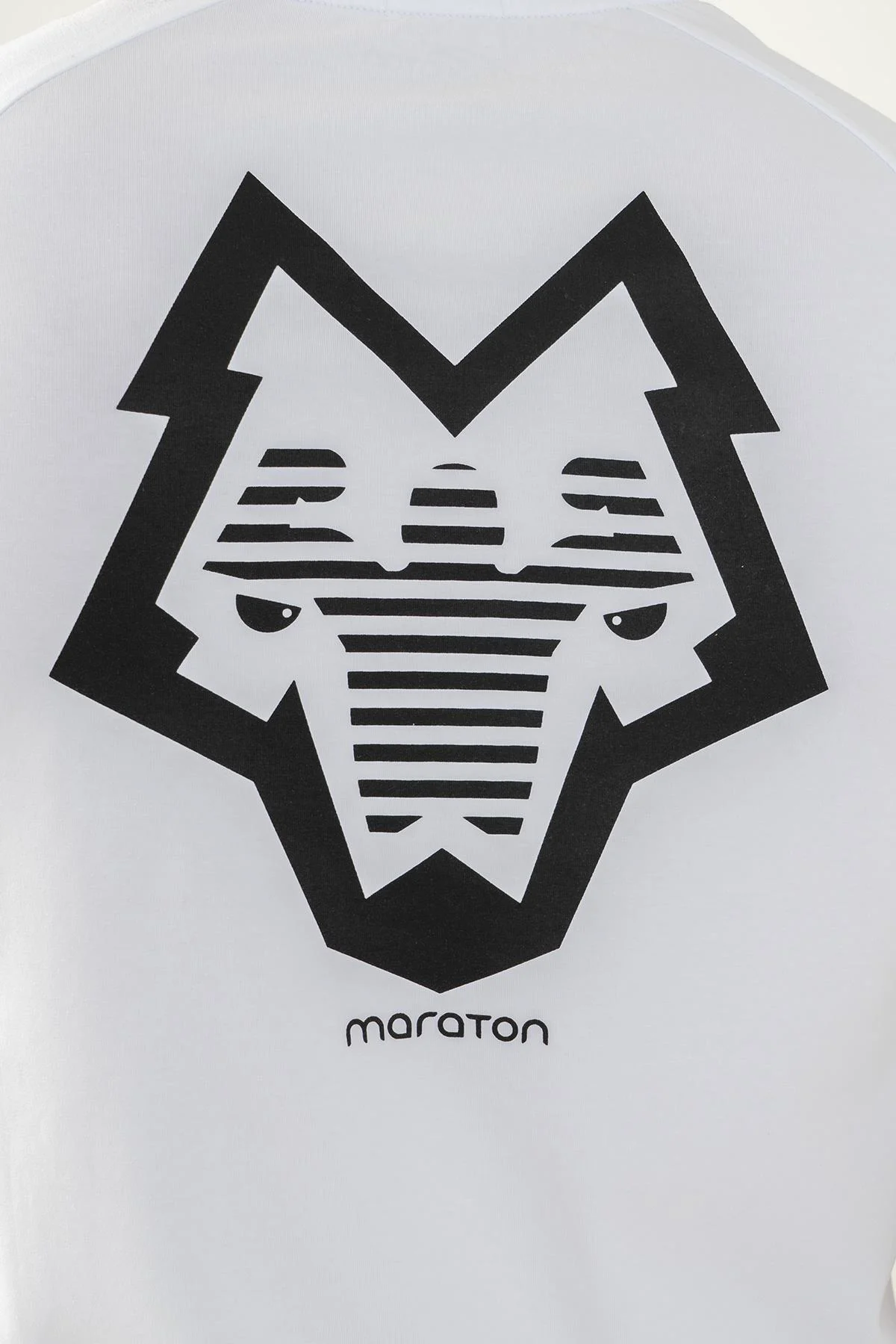 Maraton Comfort Erkek Bisiklet Yaka Beyaz T-shirt - 7