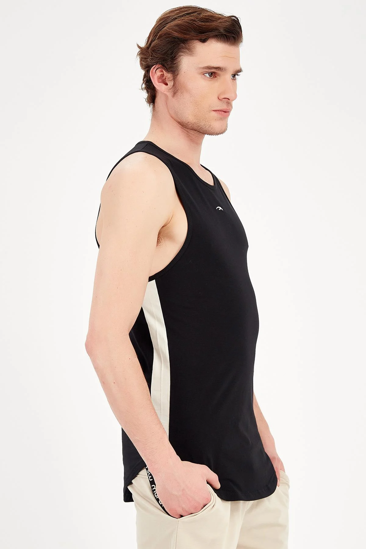 Maraton Comfort Erkek Bisiklet Yaka Siyah T-shirt - 4