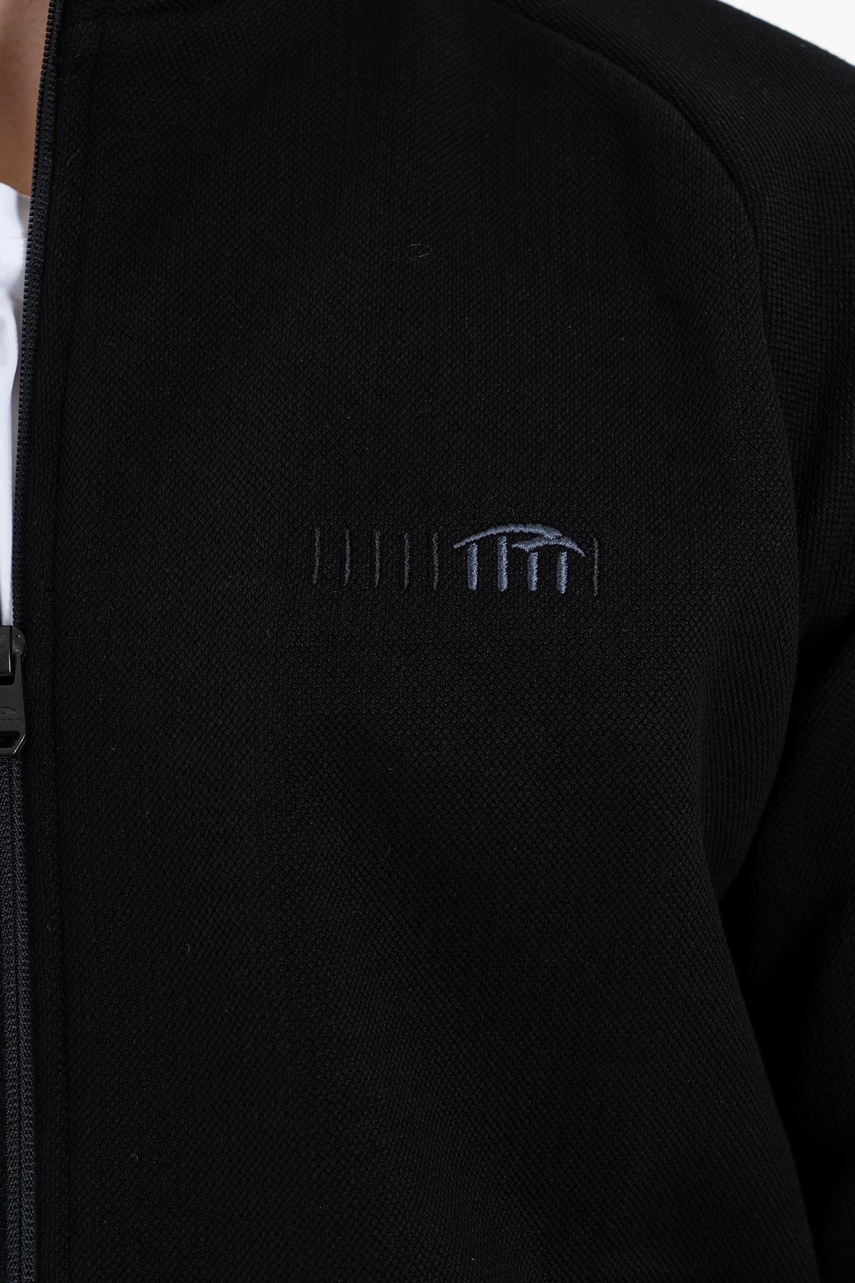 Maraton Comfort Erkek Dik Yaka Siyah- Eşofman Üstü - 6