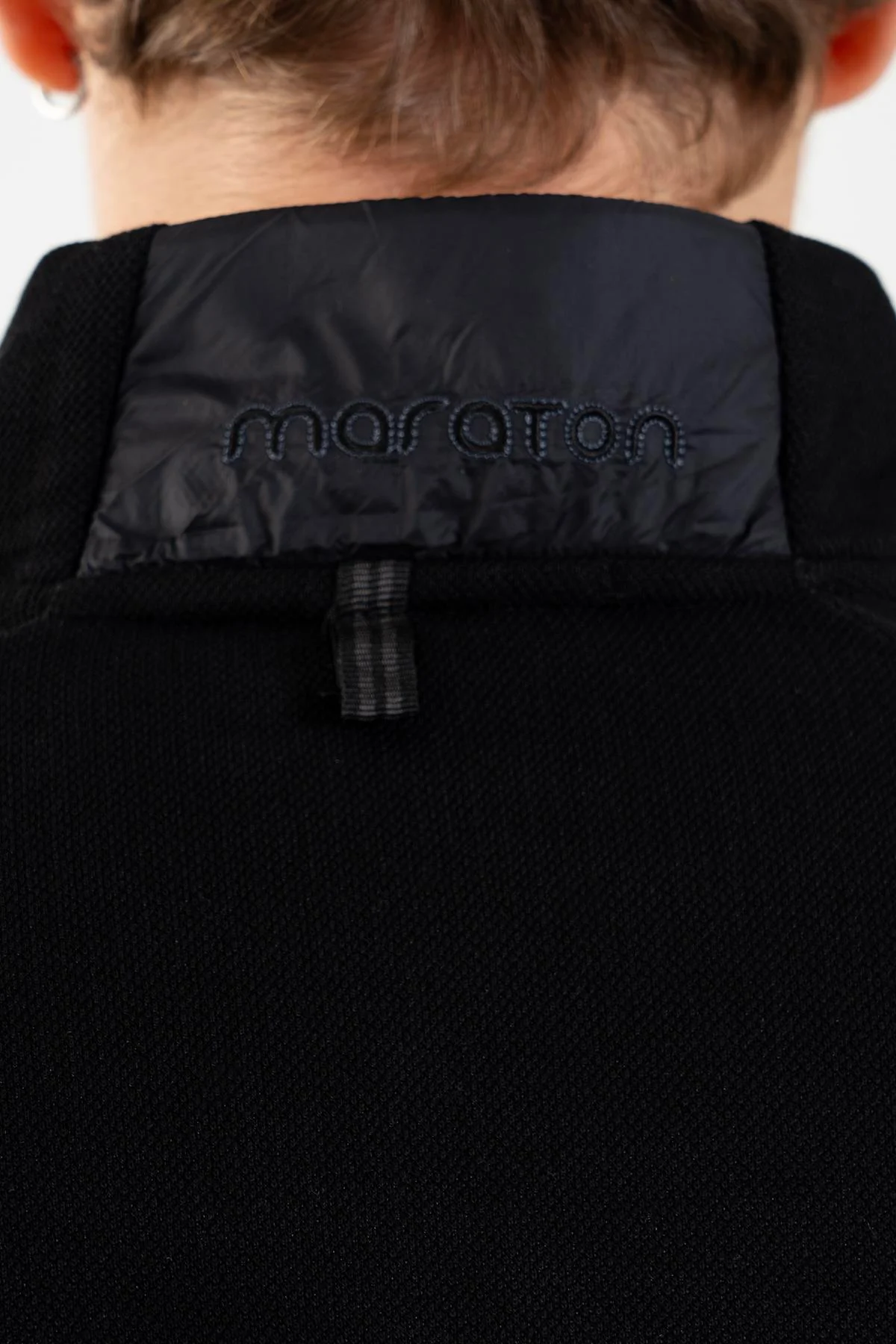 Maraton Comfort Erkek Dik Yaka Siyah- Eşofman Üstü - 8