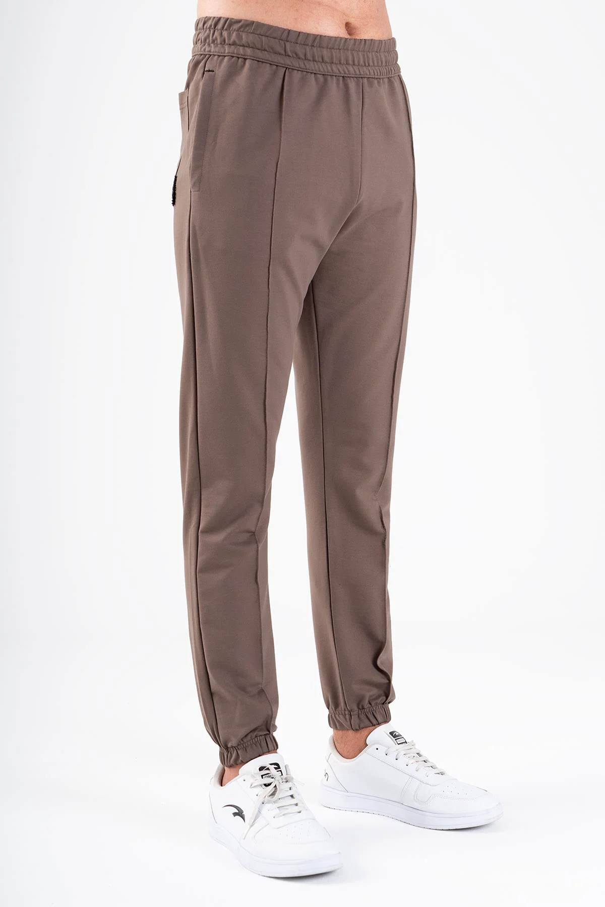 Maraton Comfort Erkek Lastik Paça Kakao Eşofman Altı - 4