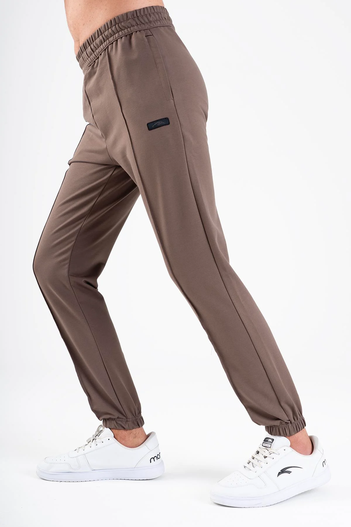 Maraton Comfort Erkek Lastik Paça Kakao Eşofman Altı - 5