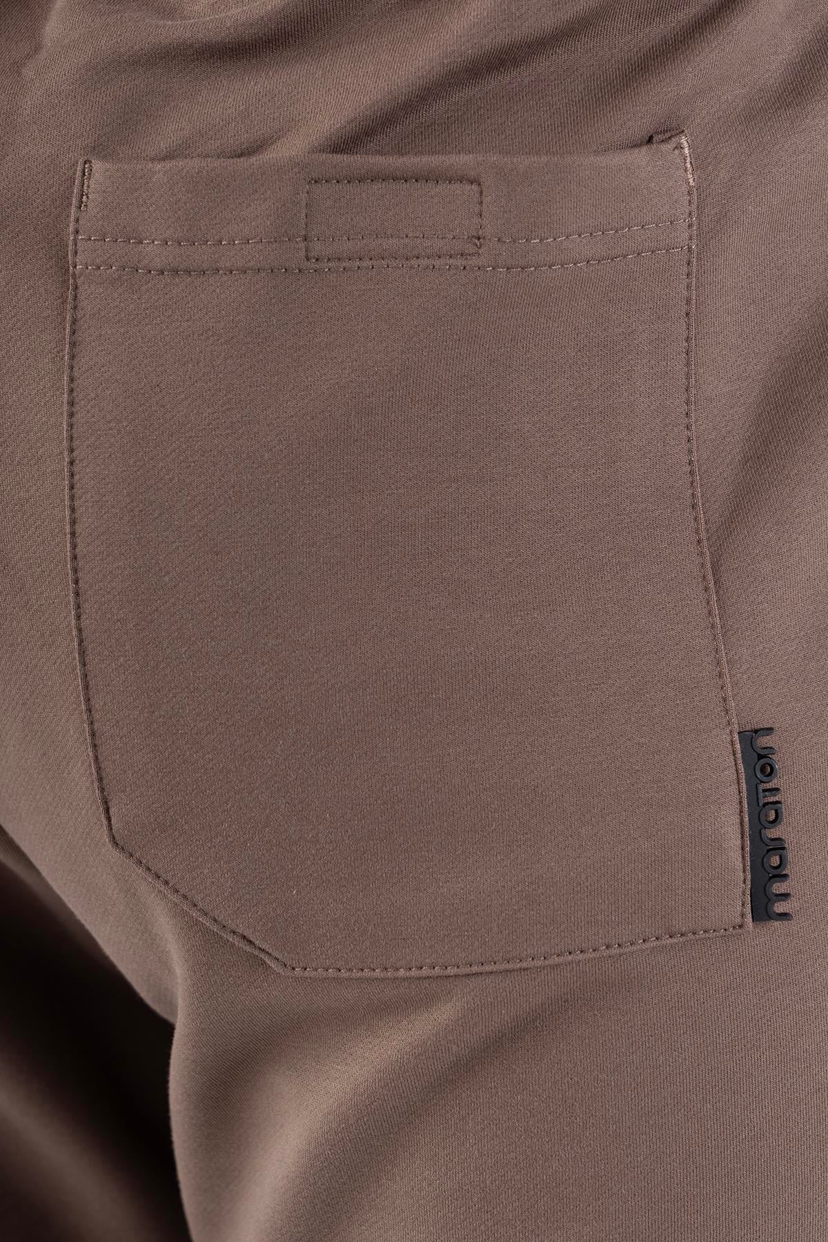 Maraton Comfort Erkek Lastik Paça Kakao Eşofman Altı - 7