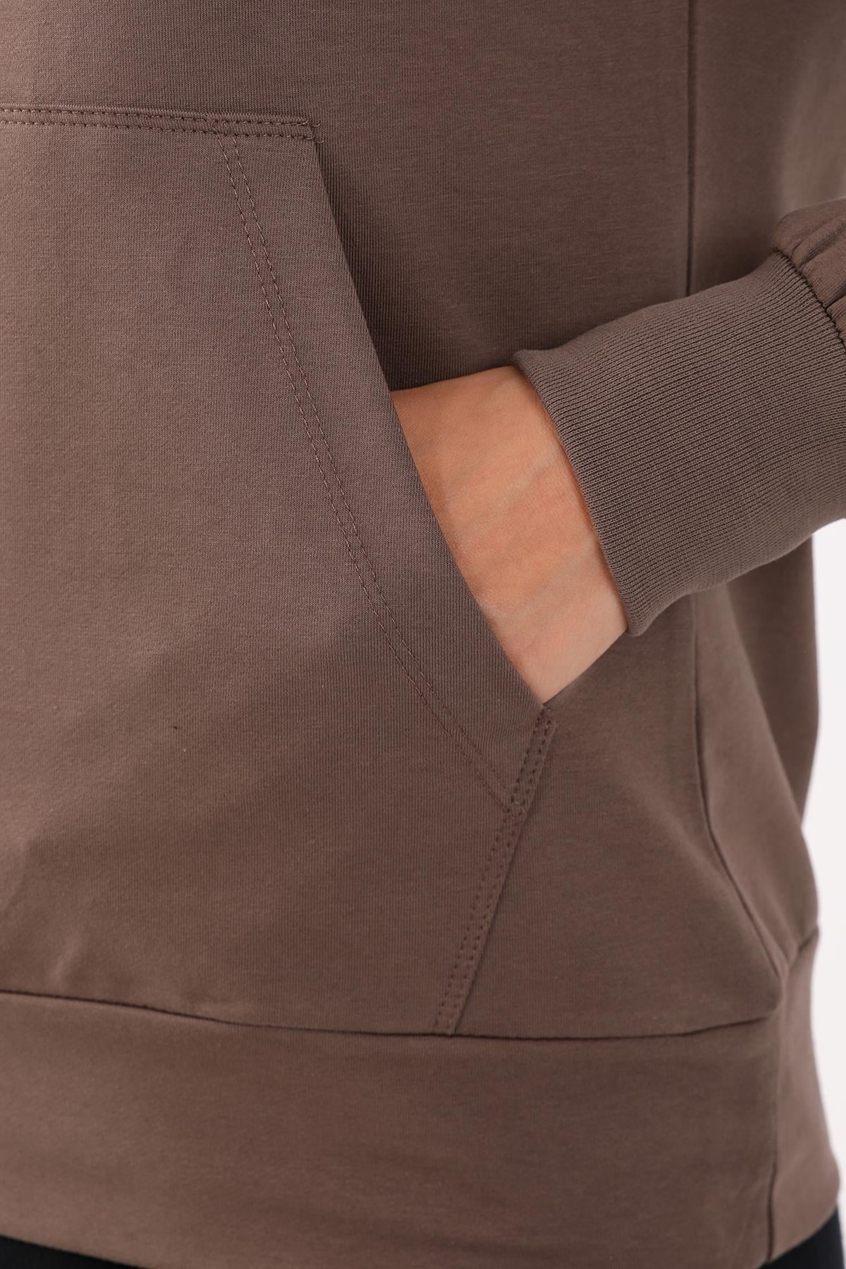 Maraton Comfort Kadın Hakim Yaka Siyah Eşofman Takımı - 7