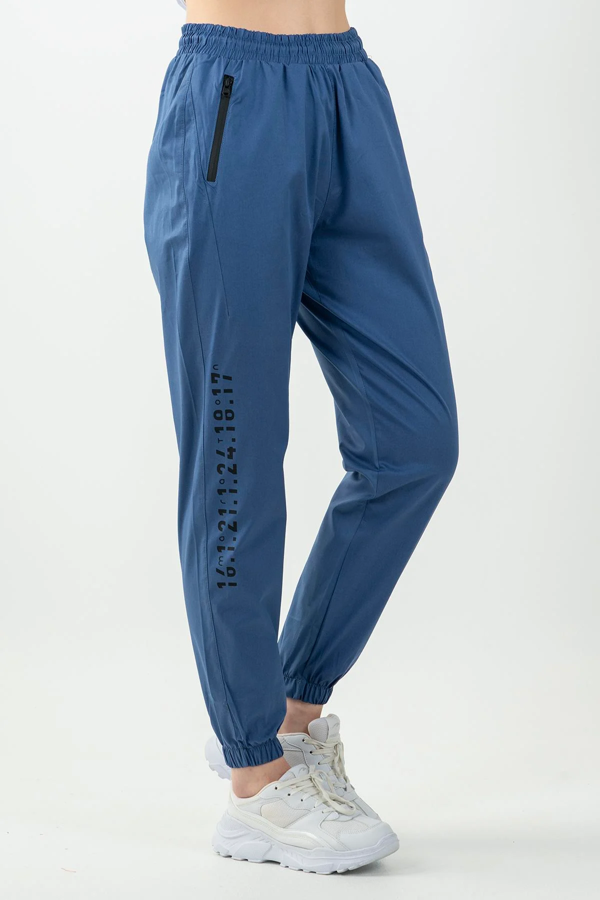 Maraton Comfort Kadın İndigo Pantolon - 5