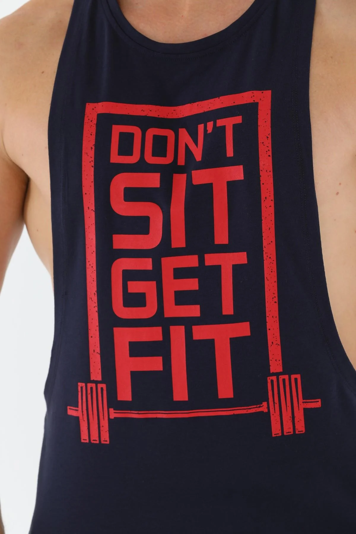 Maraton Erkek Bisiklet Yaka Açık Lacivert Atlet - 6