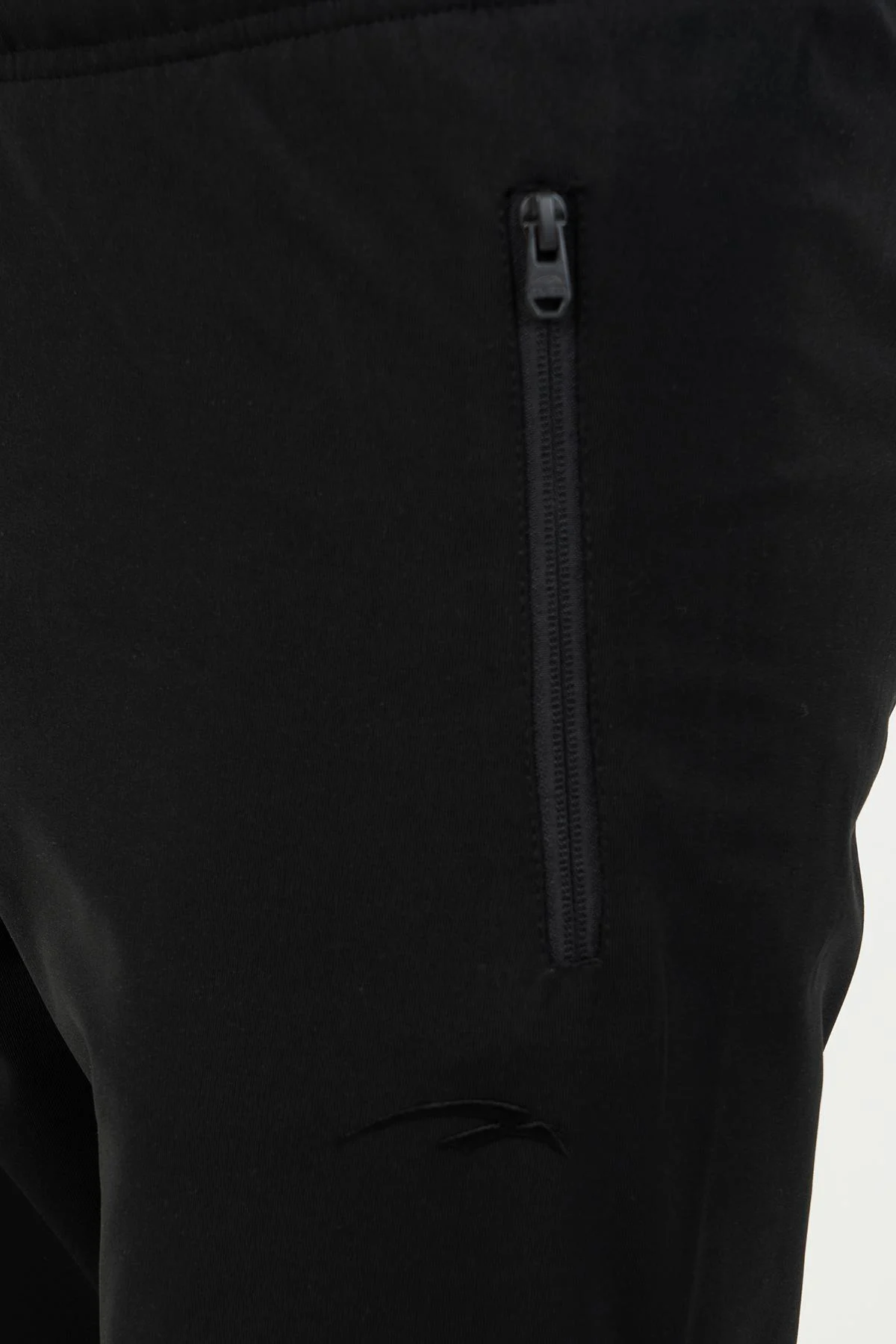 Maraton Erkek Düz Paça Siyah Eşofman Altı - 7