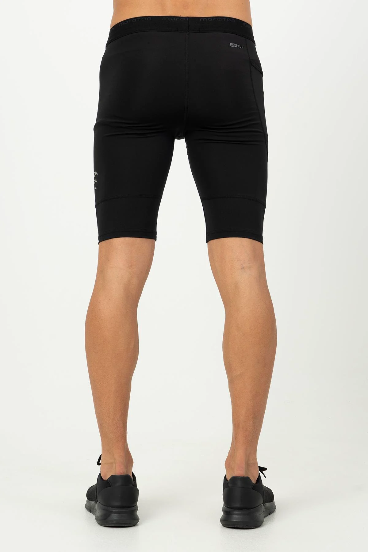 Maraton Erkek Siyah- Tayt - 3