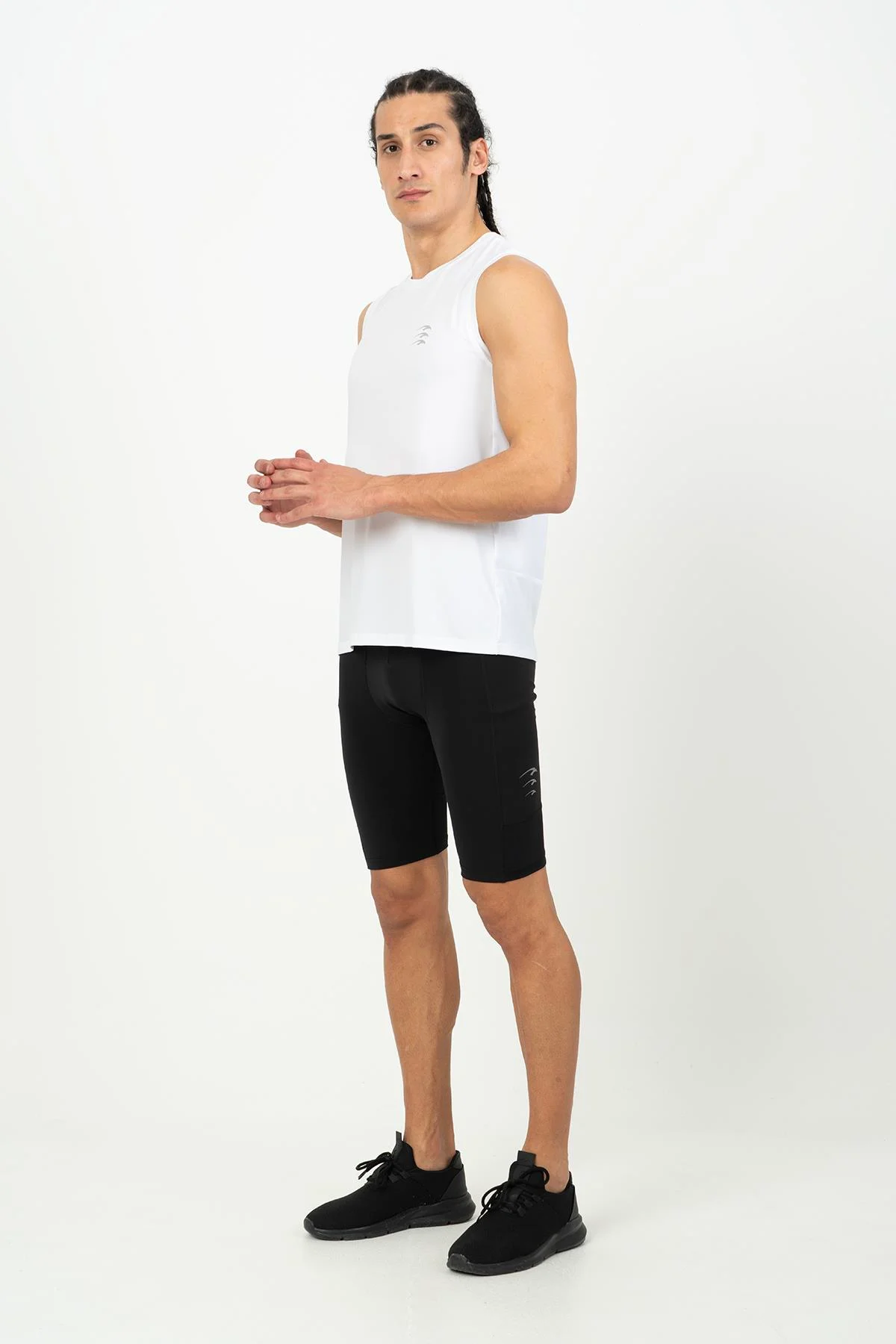 Maraton Erkek Siyah- Tayt - 5