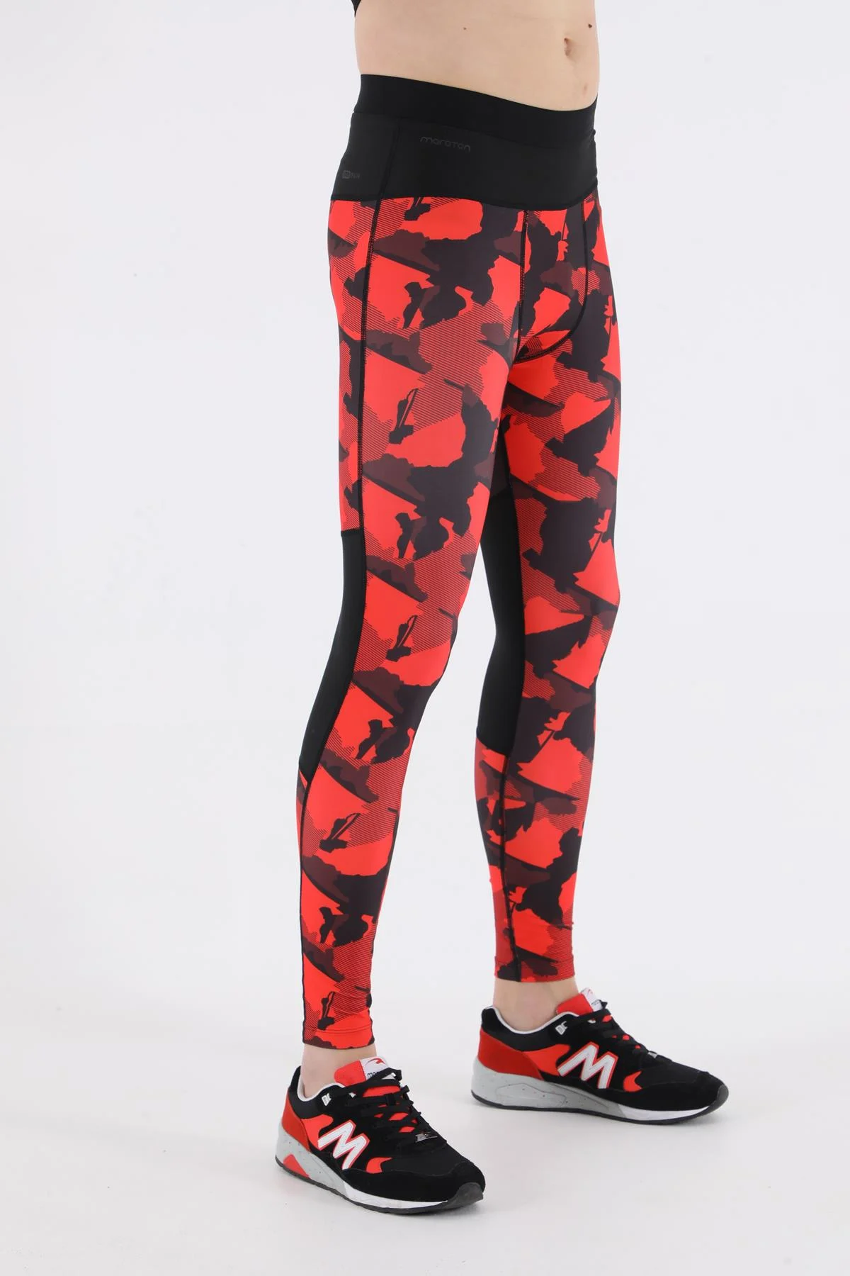 Maraton Erkek Turuncu Tayt - 4