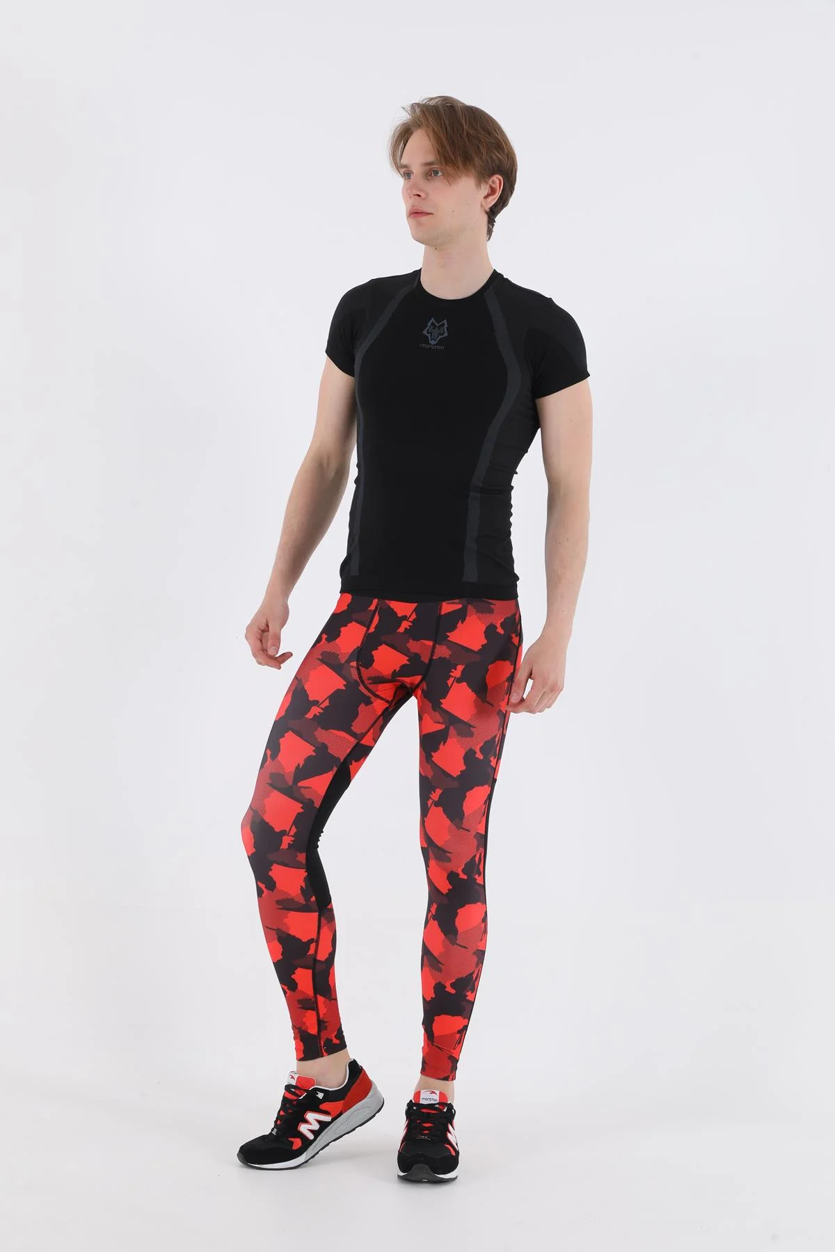 Maraton Erkek Turuncu Tayt - 6