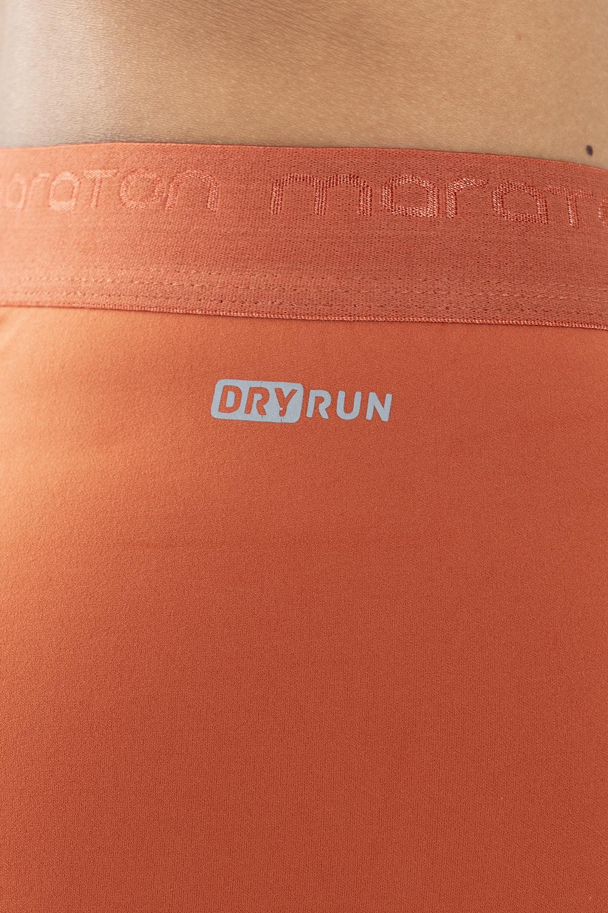 Maraton Full Lenght Kadın Kiremit Tayt - 6