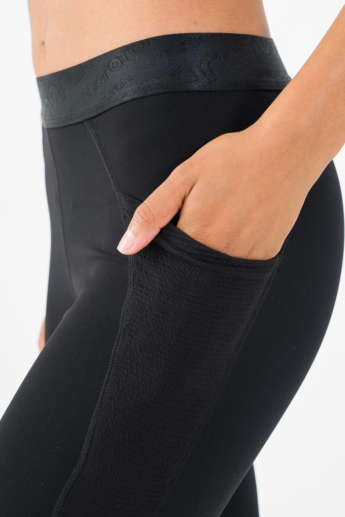 Maraton Full Lenght Kadın Siyah- Tayt - 6