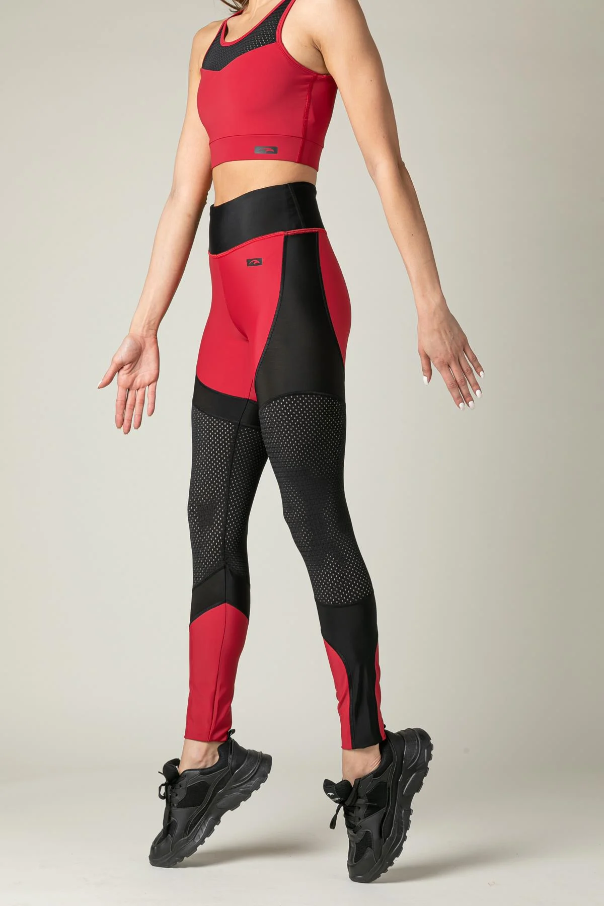 Maraton Kadın Kırmızı Tayt - 4
