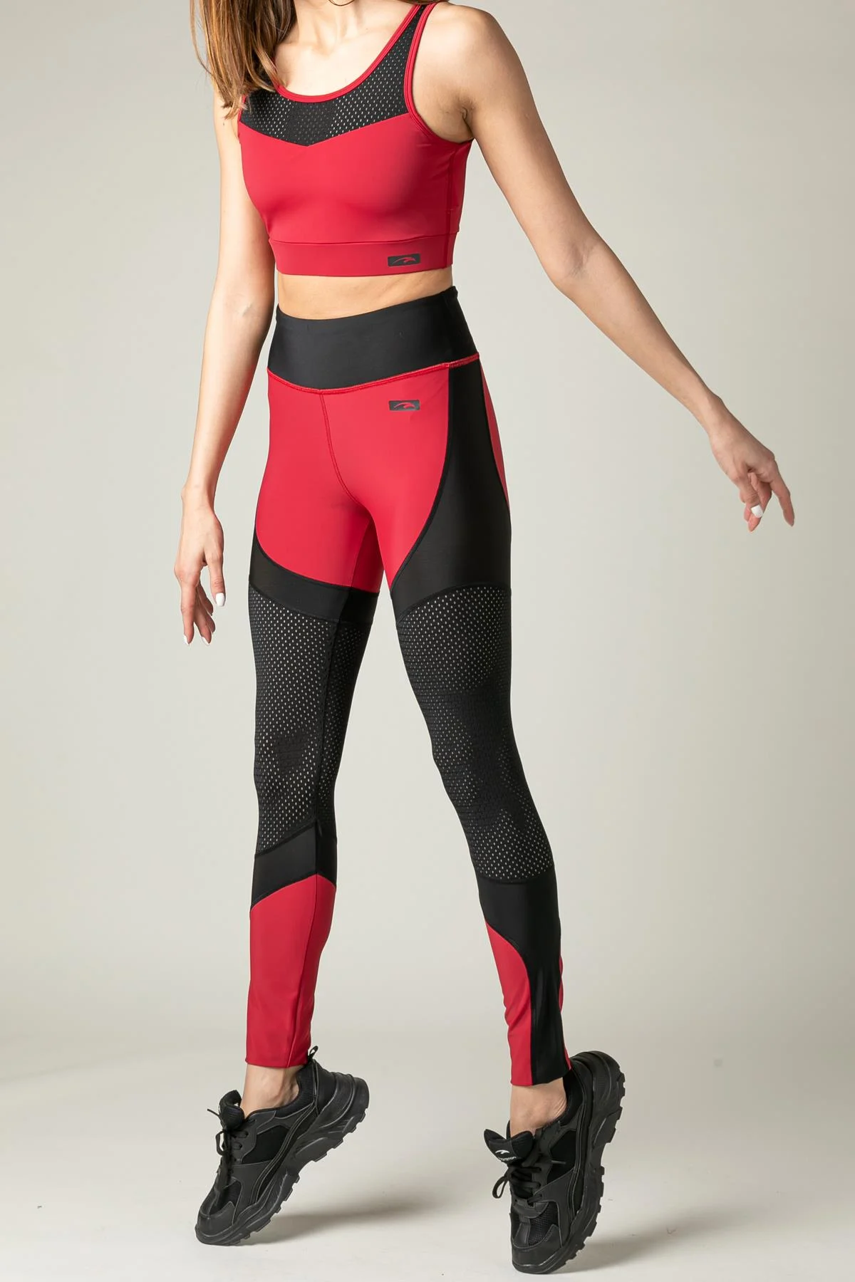 Maraton Kadın Kırmızı Tayt - 5