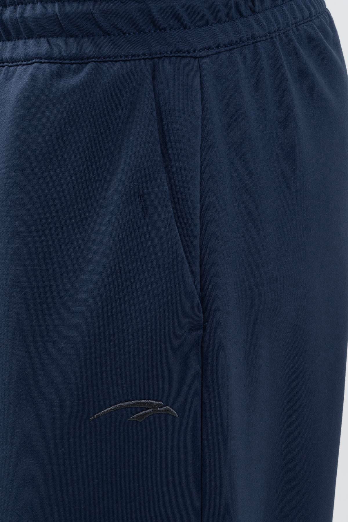 Maraton Oversize Erkek Tress Lastik Açık Laciver Eşofman Altı - 6