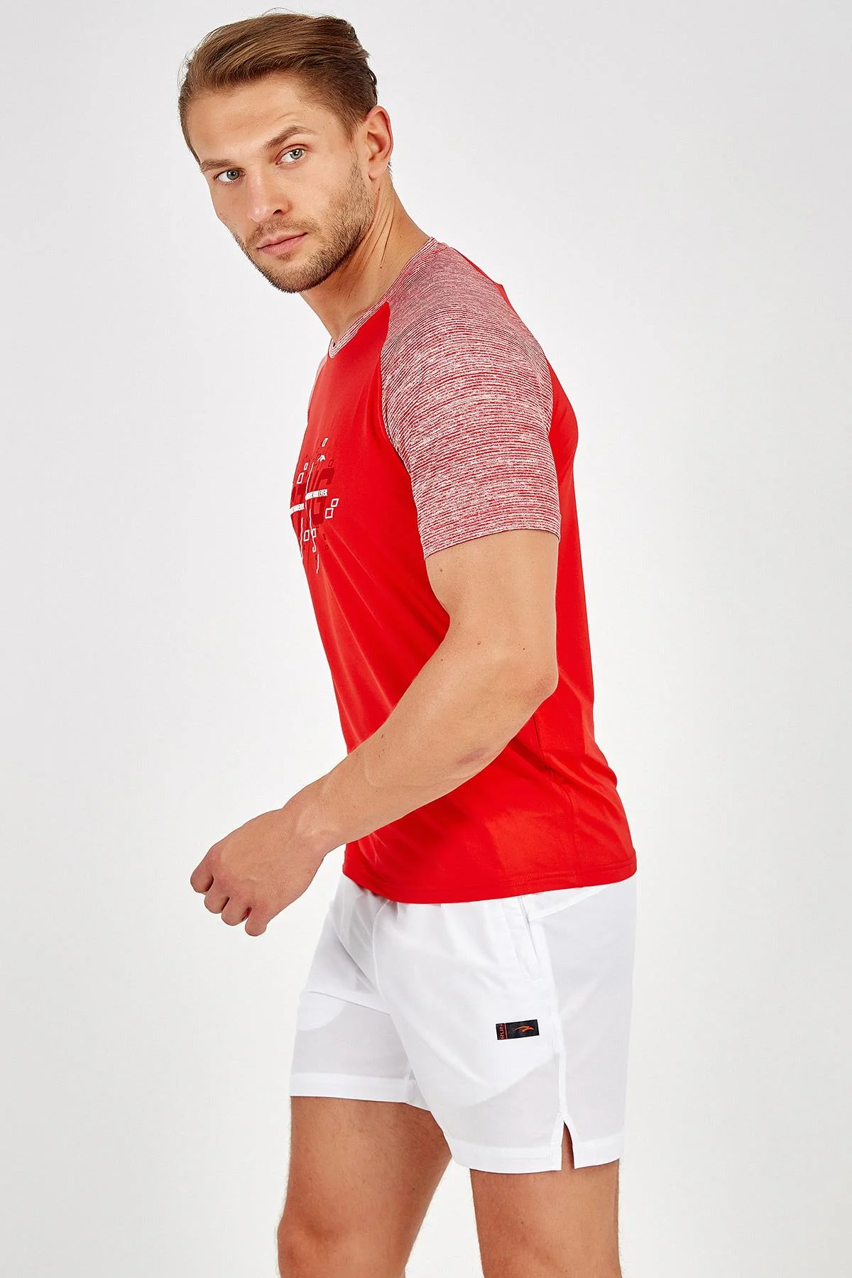 Maraton Regular Erkek Beyaz Şort - 4