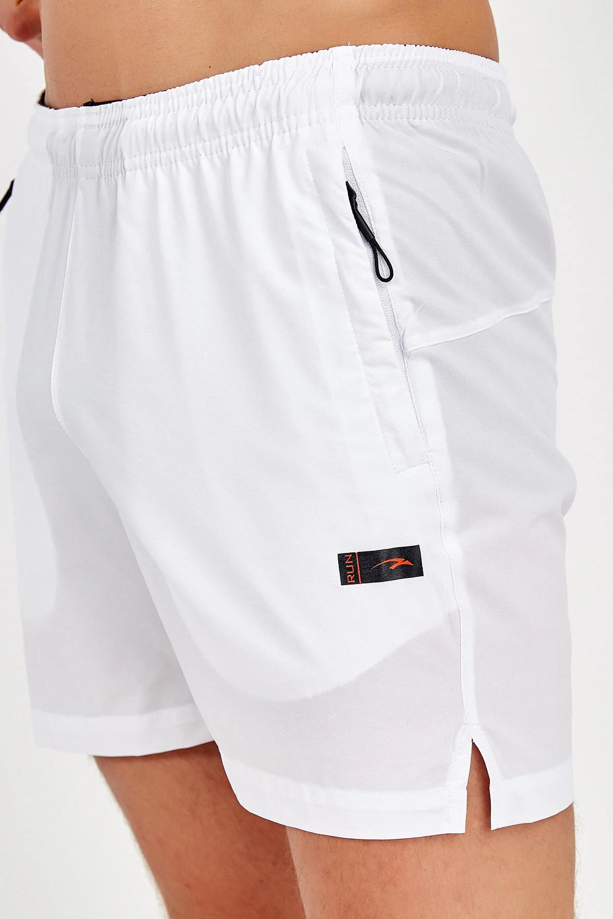 Maraton Regular Erkek Beyaz Şort - 5