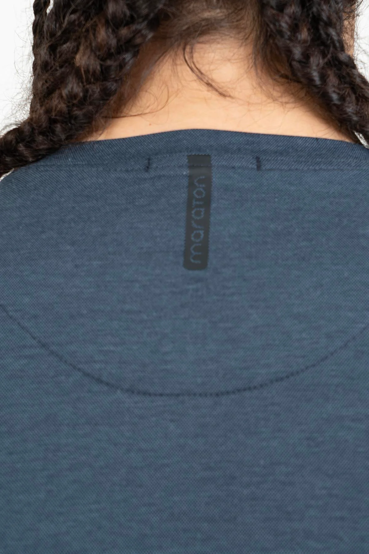 Maraton Regular Erkek Bisiklet Yaka Siyahmelanj Sweatshirt - 6