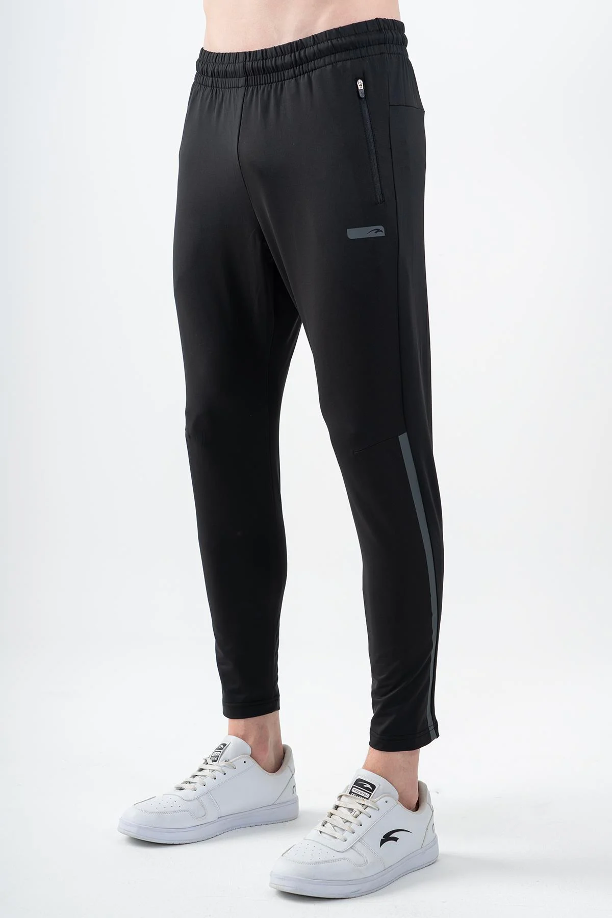 Maraton Regular Erkek Dar Paça Siyah- Eşofman Altı - 5