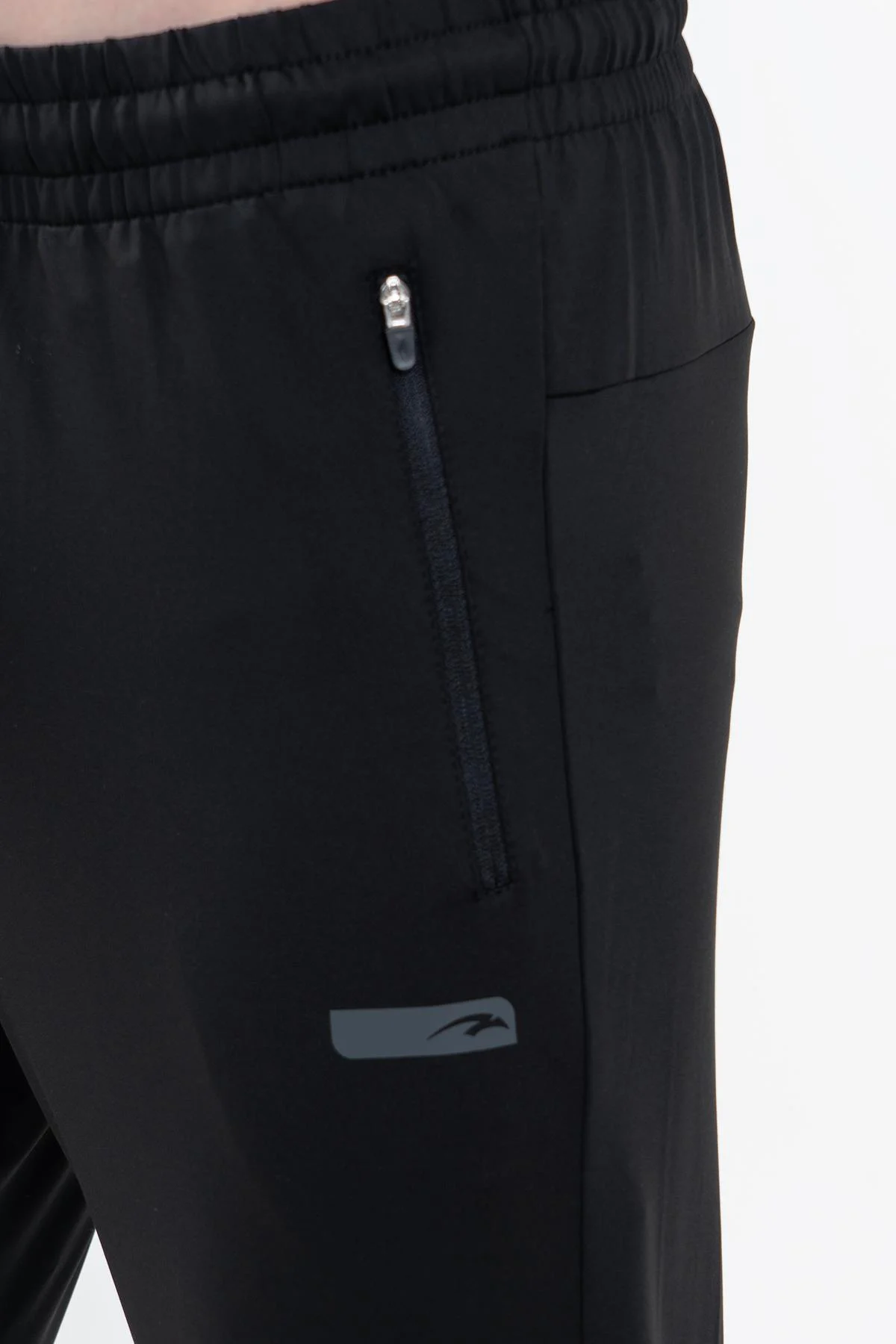 Maraton Regular Erkek Dar Paça Siyah- Eşofman Altı - 6