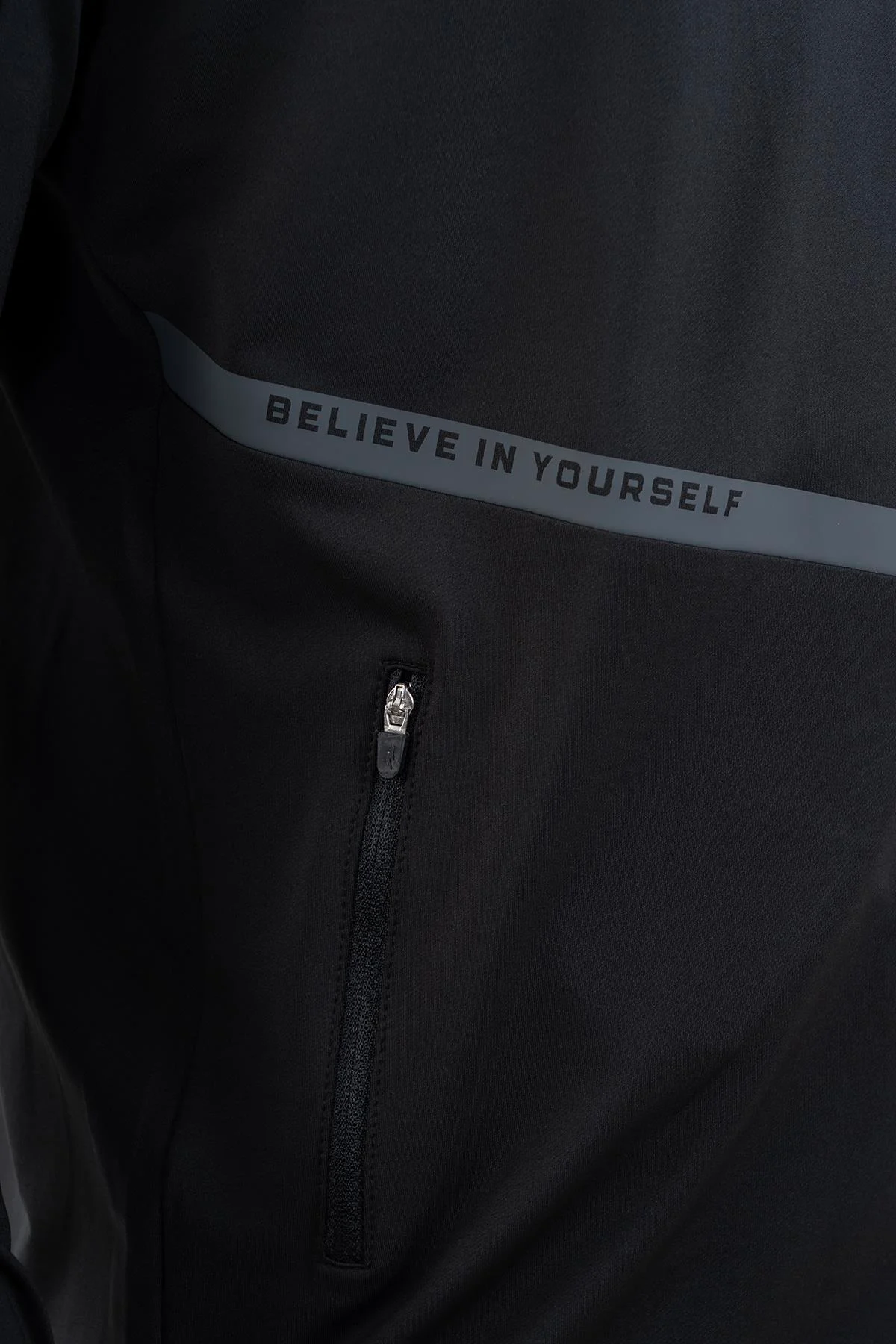 Maraton Regular Erkek Dik Yaka Siyah- Eşofman Üstü - 8