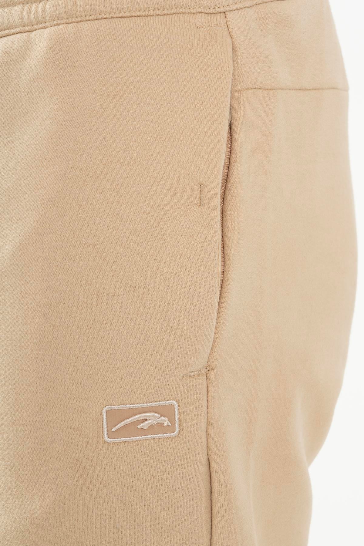 Maraton Regular Erkek Düz Paça Kil Rengi Eşofman Altı - 6