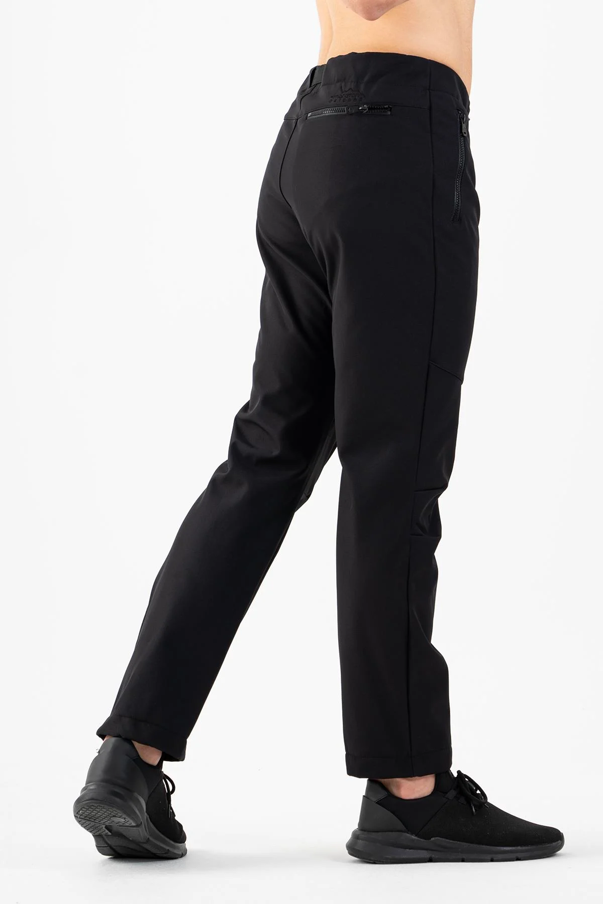 Maraton Regular Erkek Düz Paça Siyah- Pantolon - 4